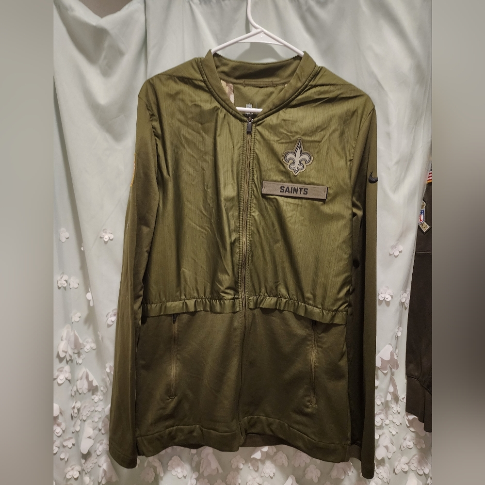 New Orleans Saints Nike 2018 Salute to Service Sideline Hybrid Jacket Men Medium